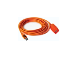 Cable de Datos TetherTools (USB - USB - 4.9 m m - Naranja)