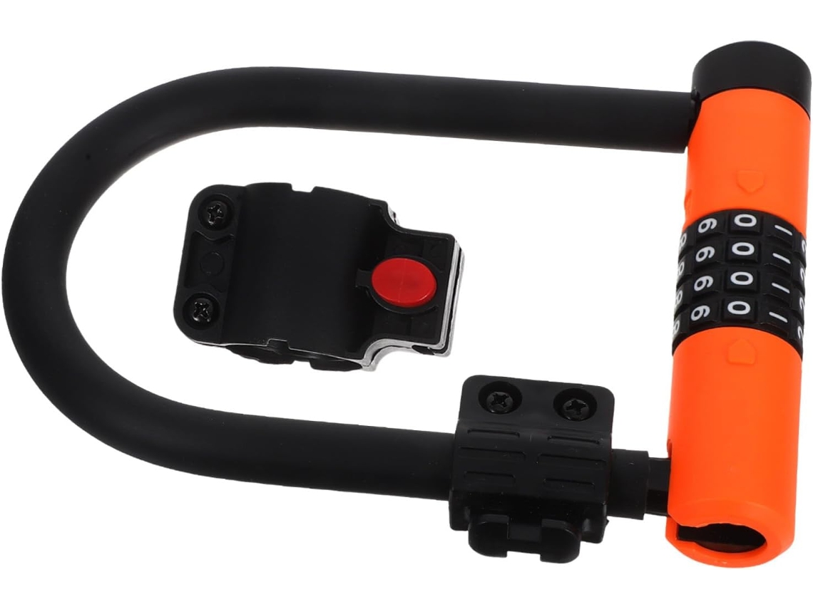Candado Para Bicicleta En Forma De U Con Números Reiniciables.