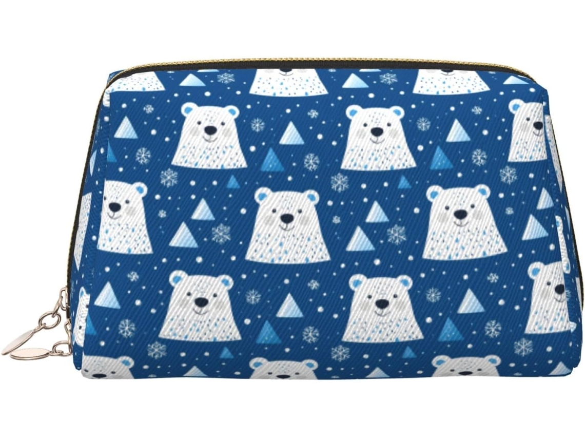 Bolsa De Viaje Cuero Organizador Para Mujer Diseño Estampado Vacaciones