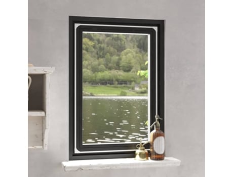 Mosquitera magnética para ventanas blanco 80x120 cm VIDAXL