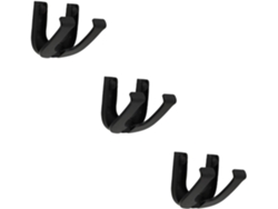 Juego De 3 Piezas De Ganchos Resistentes Para Ropa De Cocina, Perchas De Pared Resistentes Para Colgar Toallas Sobre La Puerta