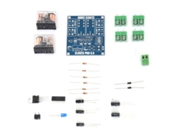 Placa De Protección De Altavoces, Módulo Regulador De Relé Doble, Kit De Bricolaje De 12-24 V