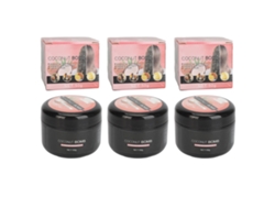 Paquete de 3 mascarillas hidratantes y nutritivas para cabello seco y dañado: reparan el encrespamiento y los enredos.
