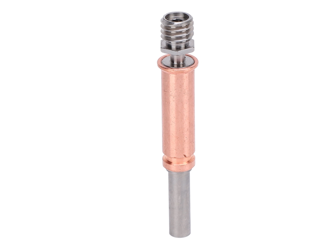Tubo De Garganta Bimetálico Resistente A Altas Temperaturas Con Rotura De Calor Para Extrusor De Impresora 3d Kobra, 3 Piezas De Repuesto, Aleación De Titanio Cucrzr.