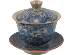 Tigela De Chá Chinesa De Cerâmica Com Tampa, Xícara De Chá Estilo Porcelana