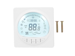 Primer termostato programable para calefacción por suelo radiante con una gran pantalla LCD y comunicación de 485-220 V.