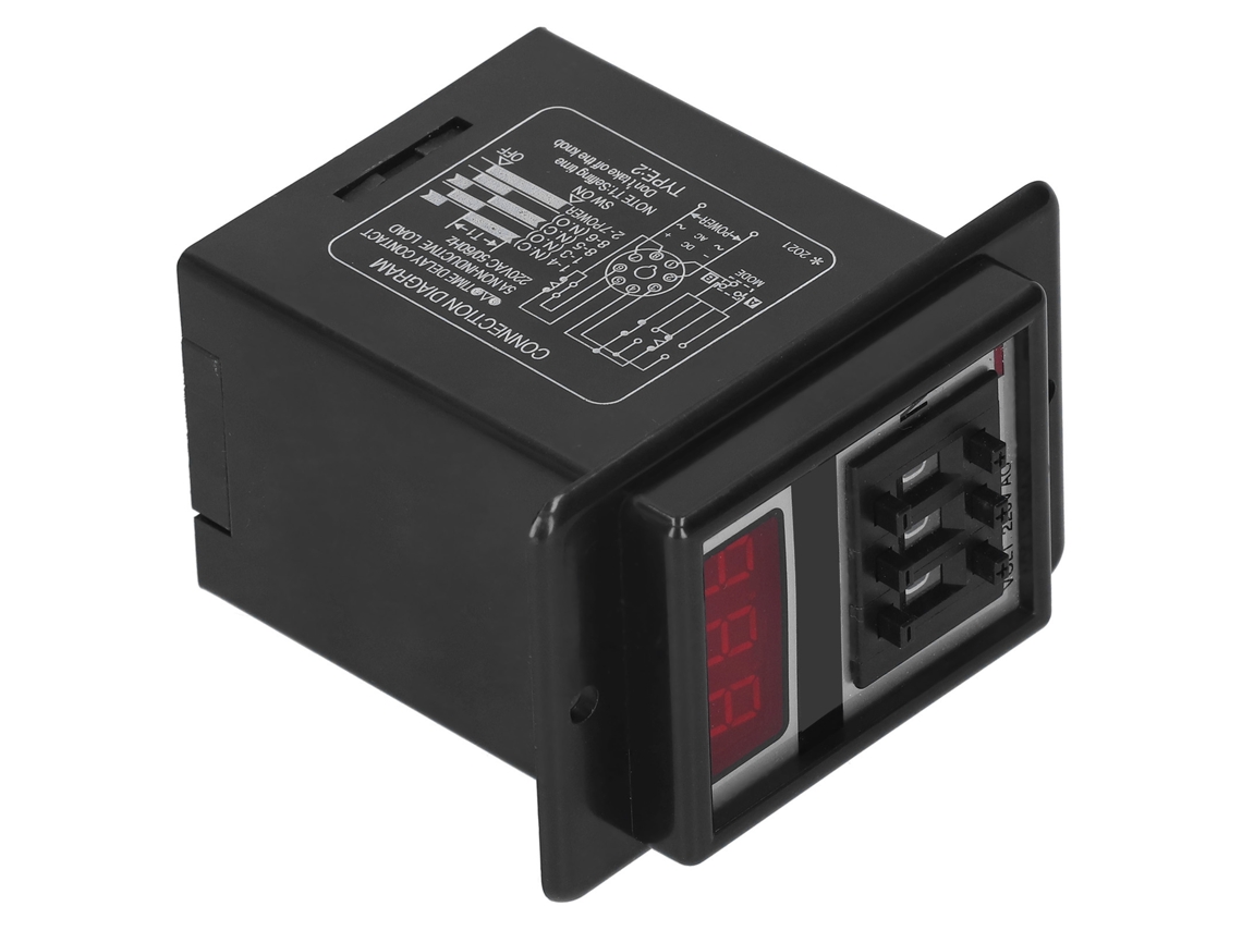 Omni-relé De Tiempo Jyio Digital Precisión Alta Controlador De Retardo Ciclico 50/60hz Ac