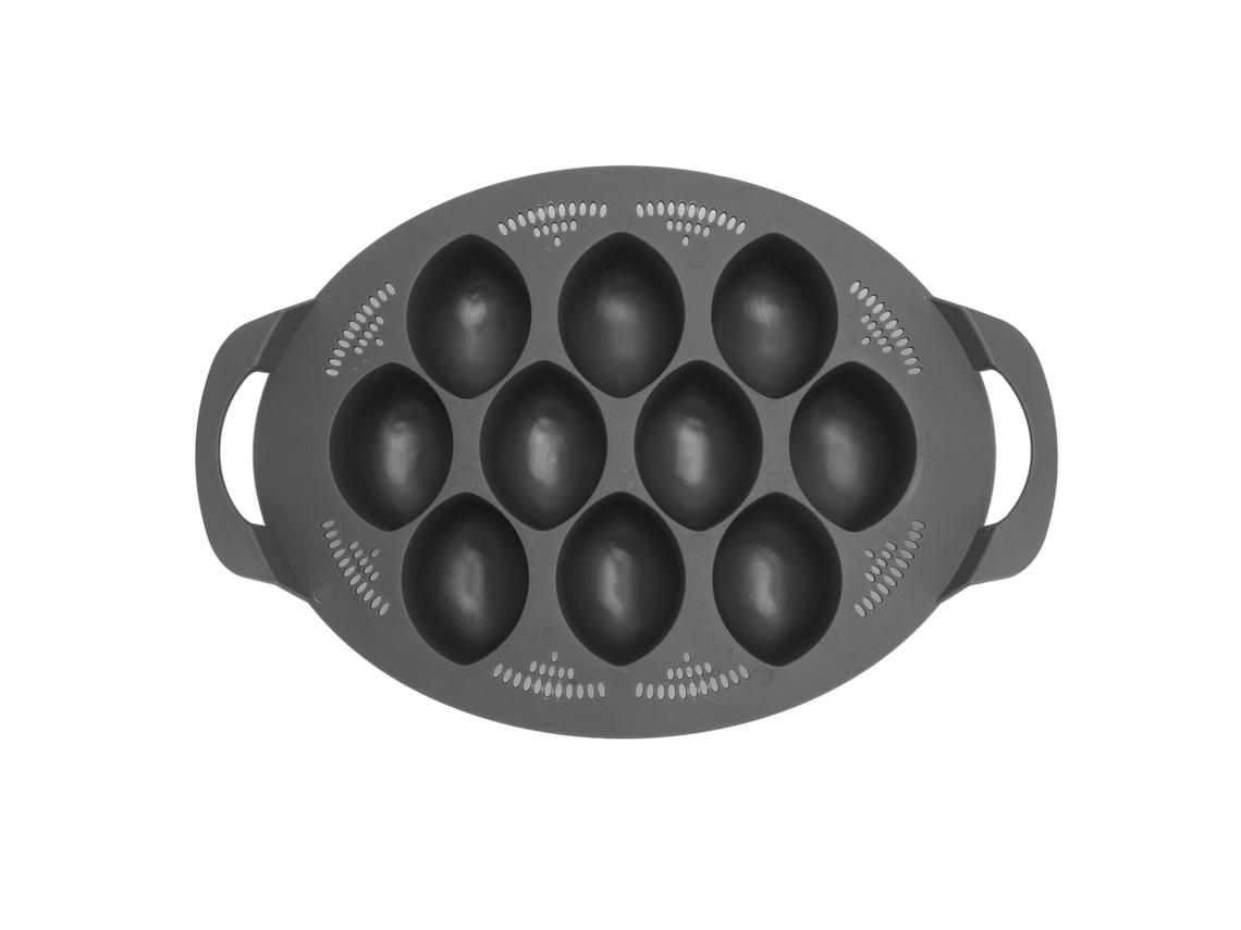 Inserto colador de huevos Primerox con 10 orificios para Thermomix, accesorio con revestimiento antiadherente de PP.