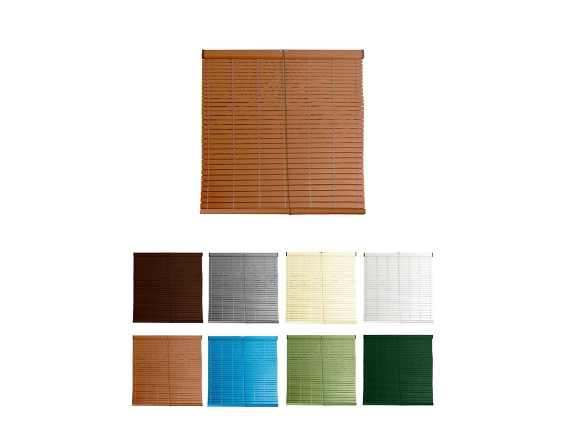 Persiana De Pvc Alicantina Con Polea Metálica | Persiana Enrollable | Estor Enrollable Para Ventanas, Puertas, Salón Y Cocina Oregón 80 X 220 Cm