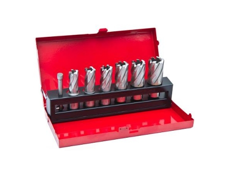 HOLZMANN MBM7TLG Juego de brocas para taladros magnéticos