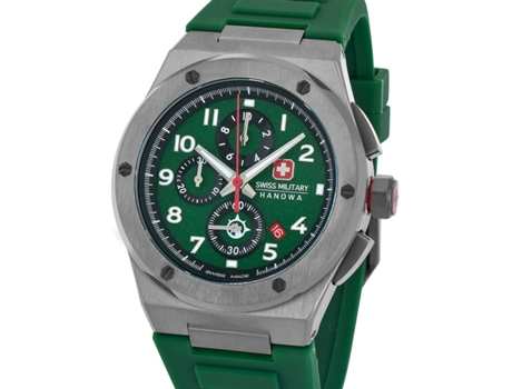 Reloj para Hombre Verde Silicona Smwgo2102040 SWISS MILITARY HANOWA