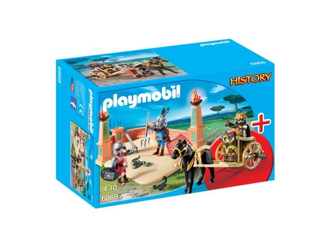 PLAYMOBIL Knights: Gladiator Combat 6868 (Edad Mínima: 4)