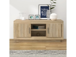 Mueble P/ Armario Tv 102X35X45 Cm Madera Procesada Roble Sonoma
