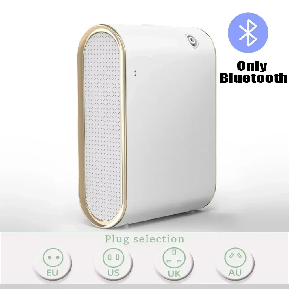 Difusor De Aroma Inteligente Sin Agua (bluetooth Blanco) Y Difusor De Fragancia Inteligente