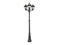 Bootes Street Light 3xe27 Aluminio / Crystal Brown