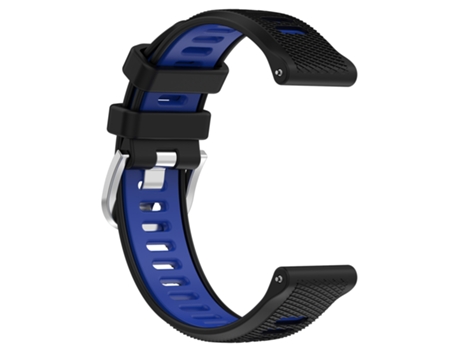 correa de reloj de silicona Negro Garmin Forerunner 265S / 255S Music / 255S / Venu 2S / Vivomove 3S / Vivoactive 4S
