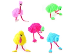 -marioneta De Avestruz Marioneta De Cuerda Divertida Colorida Juguete Interactivo Para Niños