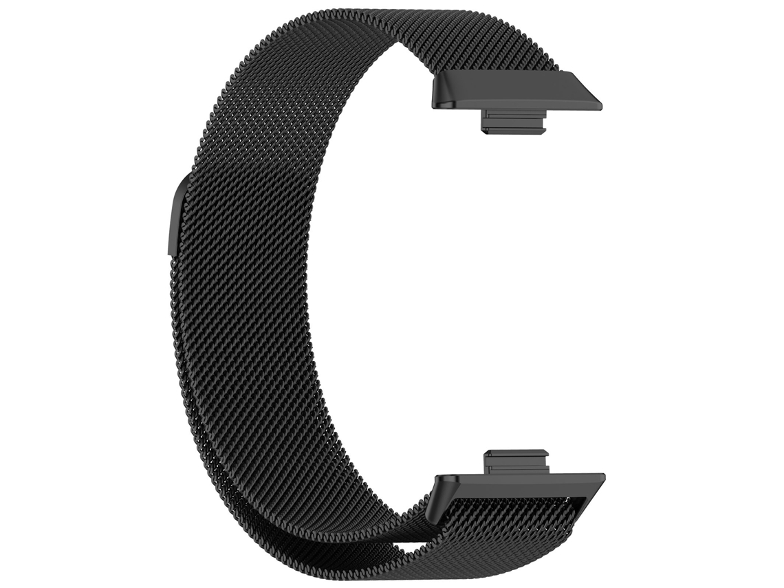 Pulsera magnética de metal para Huawei Watch Fit 3/Fit 4 Pro, color negro y plateado