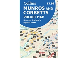 Libro Munros and Corbetts Pocket Map de A–Z Maps (Inglés)