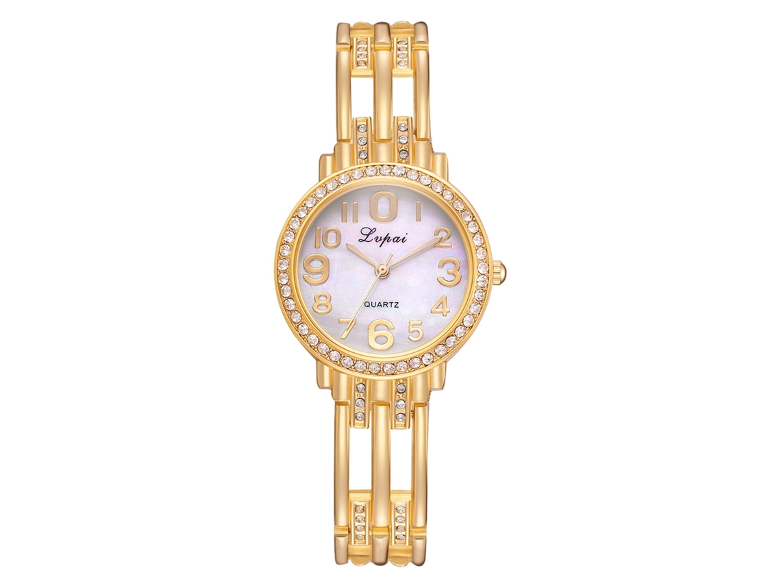 Reloj De Pulsera Analógico De Cuarzo Lvpai Para Mujer Con Esfera Redonda, Ideal Para El Día A Día Y Ocasiones De Negocios.