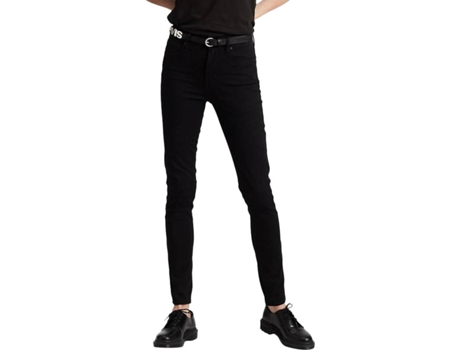 Pantalones Vaqueros LEVIS 721 Algodón Mujer (W30L28 - Negro)