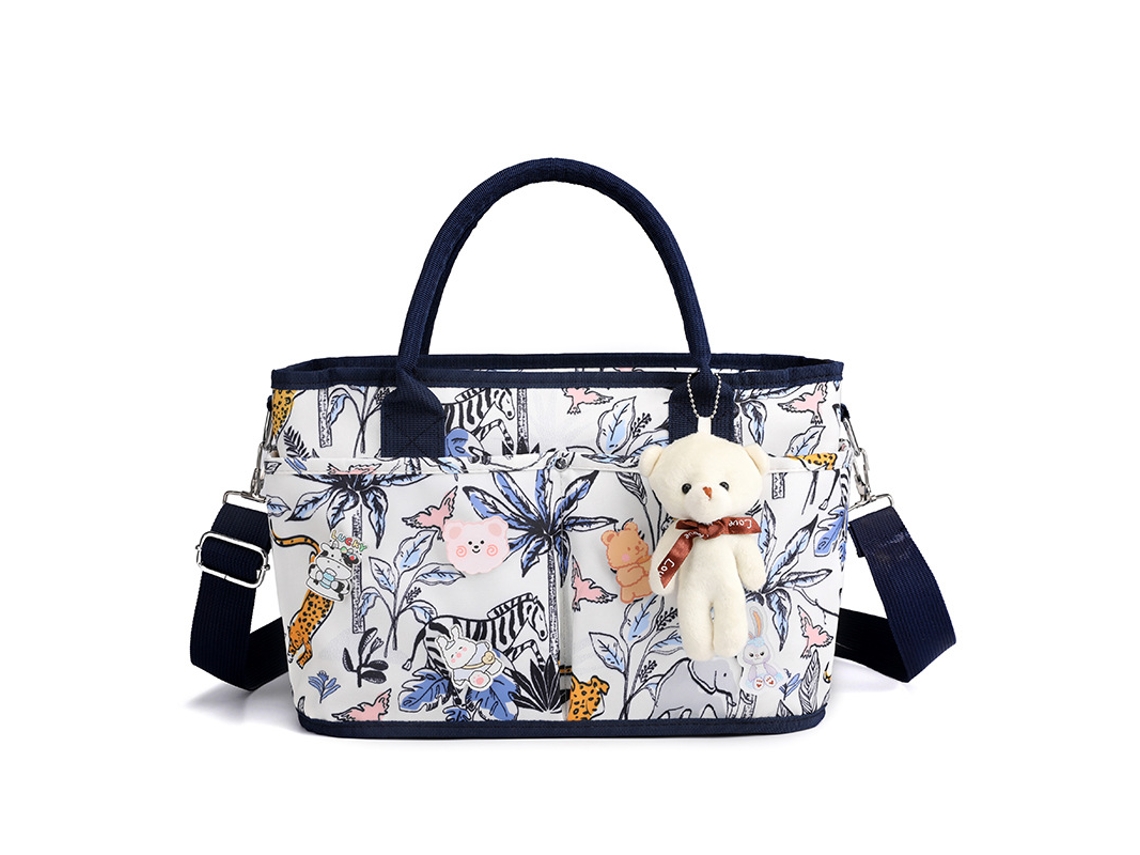  Bolsa Portátil Para Mãe E Bebê De Grande Capacidade Mamadeira Fralda E Bolsa De Maternidade
