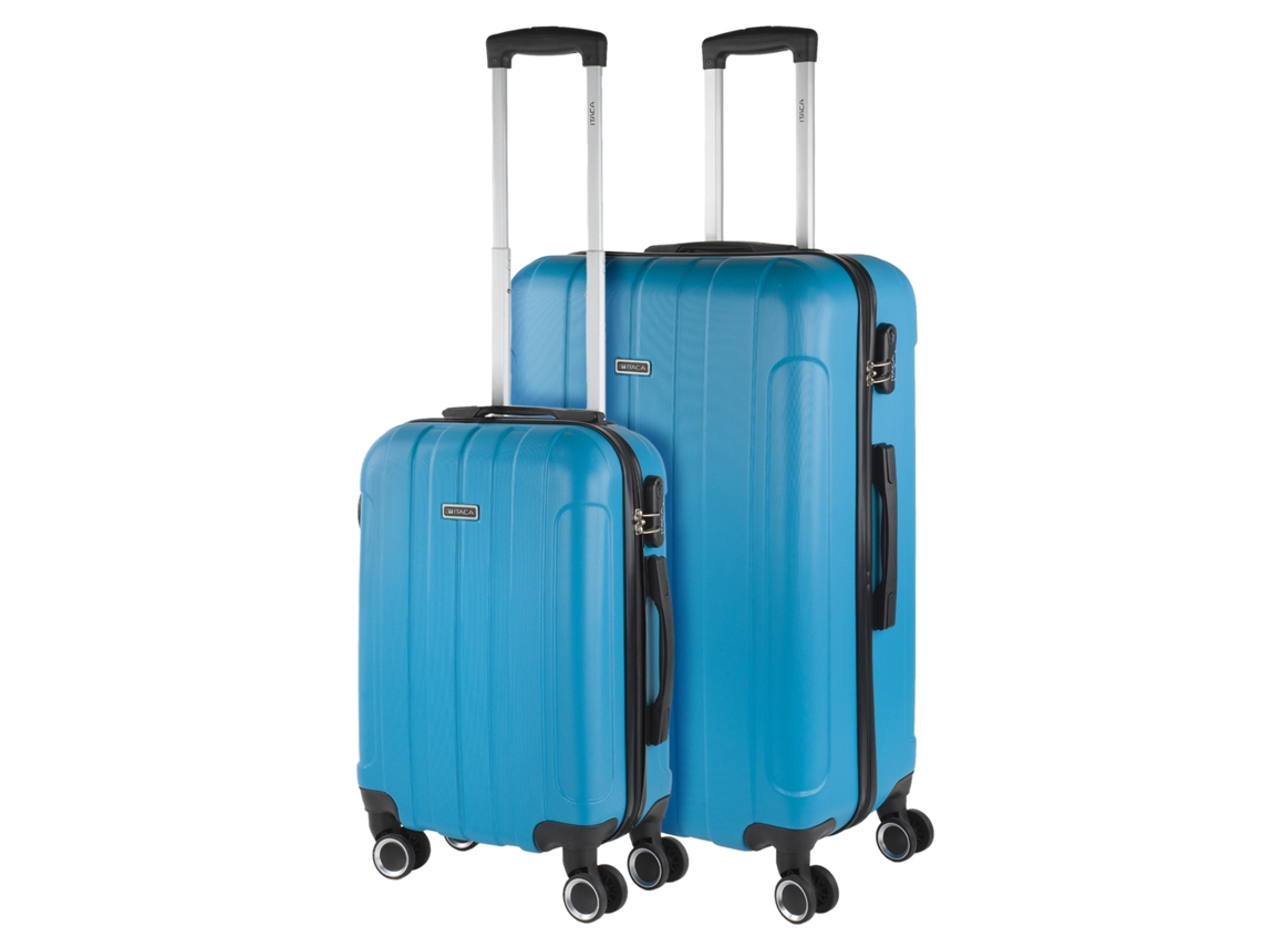 Juego De Maletas Rígidas Abs ITACA Havel turquesa (48X73x28 Cm - 91L)