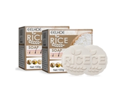 Champú anticaída con arroz, marca Eelhoe, paquete de 100 g (2 unidades).