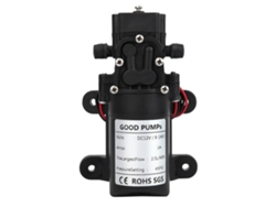 Bomba de agua eléctrica de diafragma autoadhesiva de 12 V y 25 W, 1,5-3 L/min, para lavadoras, jardín y suministro de agua.