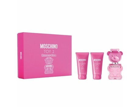 Set de Perfume Mujer MOSCHINO Toy 2 Bubble Gum 3 Piezas