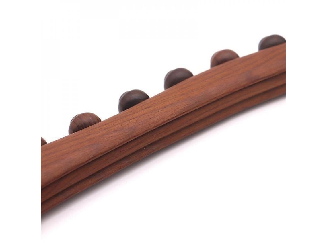 8 Varitas De Madera Gusha Para Masaje De Cuello, Espalda, Estómago Y Para Moldear El Cuerpo.