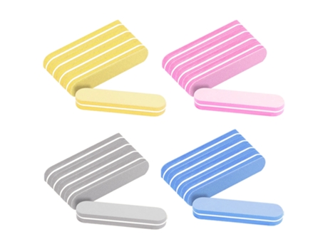 Mini Lima De Uñas De Limas De Uñas De Grano Reutilizable, Bloque Amortiguador De Uñas De Doble Cara Para Arte De Uñas-Style1 ZMDECQNA