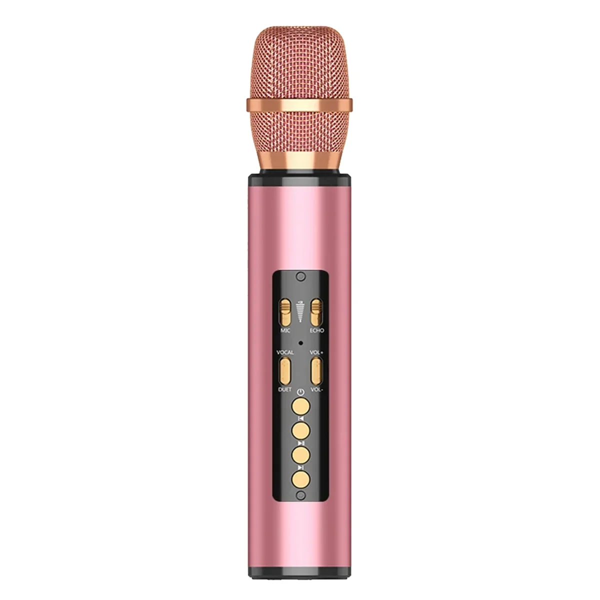 Micrófono De Karaoke Inalámbrico (rosa) Con Altavoz Bluetooth