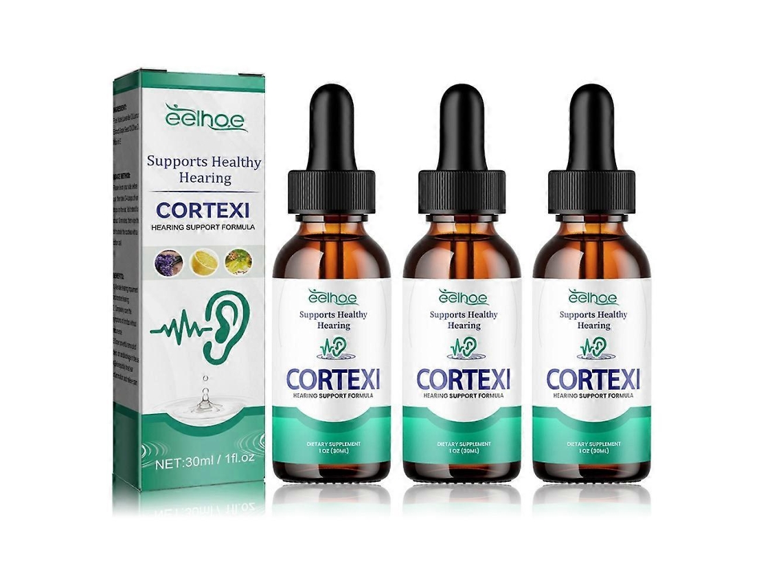 Gotas Cortexi Para Saúde Auditiva, Suporte À Audição, Tímpano Saudável E Alivio De Zumbido 30ml (1-3un)