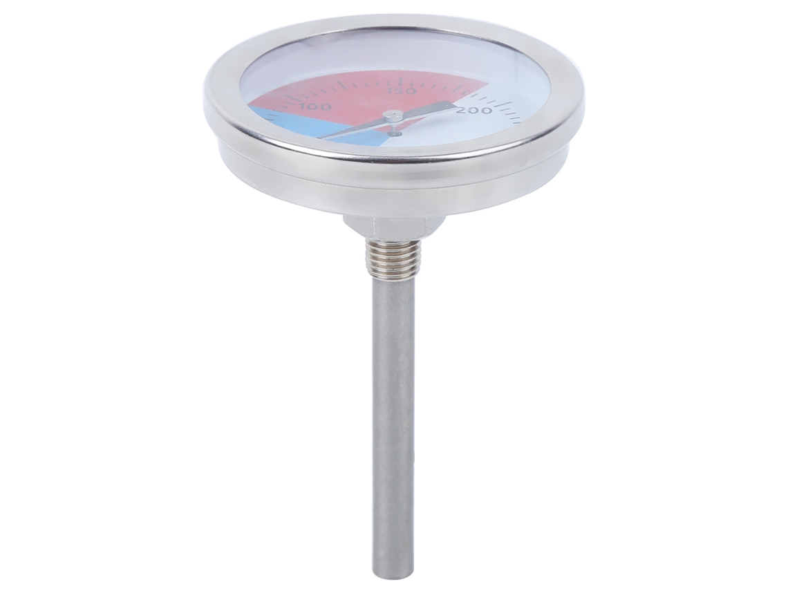Termómetro De Acero Inoxidable Tsbx500 Hasta 300℃ Para Horno, Parrilla Y Barbacoa, Herramienta Hogar
