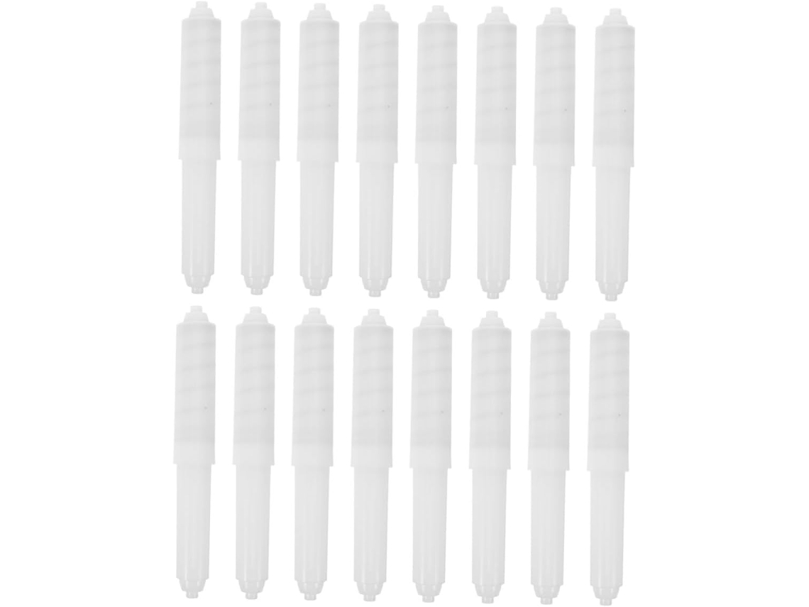 Juego de 20 accesorios de baño de plástico duradero.