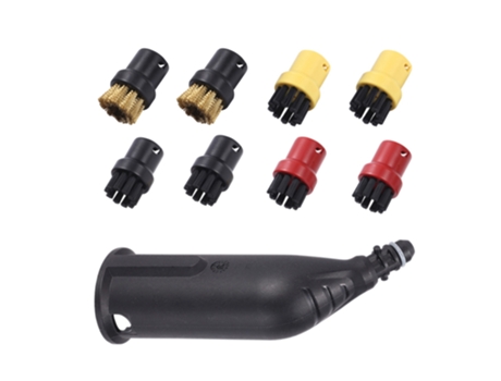 Cabezal de boquilla de extensión para Limpiador de vapor, Kits de cepillos redondos pequeños para Karcher SC1 SC2 SC3 SC4 SC5, accesorios de piezas