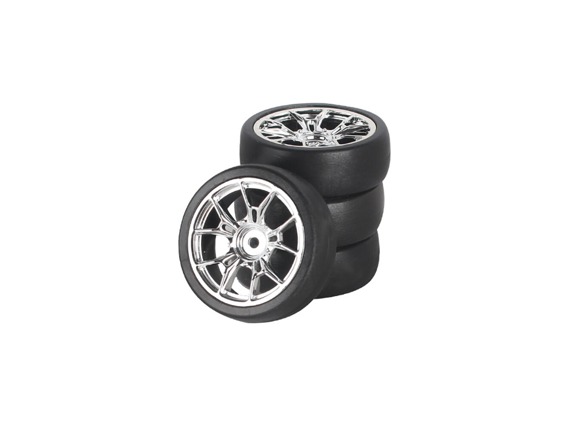 Gold B4pcs Mejorado Ldrc 1801 1802 1803 1899 A01 A02 A86 A99 1/18 Drift Rc Neumáticos Ruedas Repuesto