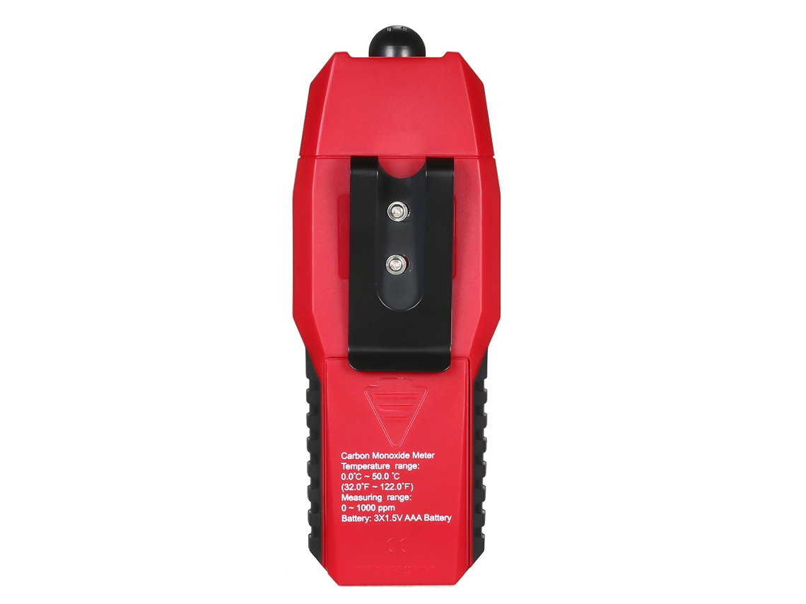 Medidor Portátil de Monóxido de Carbono St9700 com Detecção Precisa Alarme Sonoro | S/MARCA