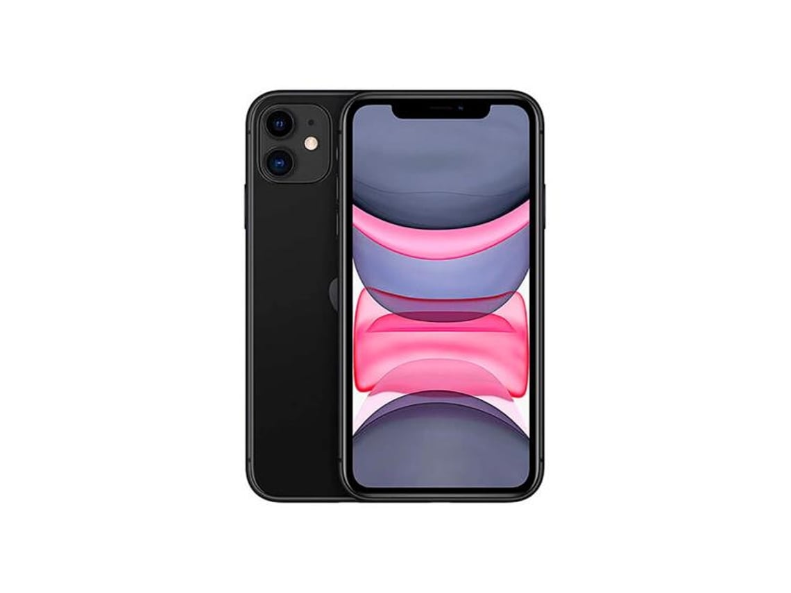 iPhone 11 APPLE (6.1'' - 64 GB - Negro)