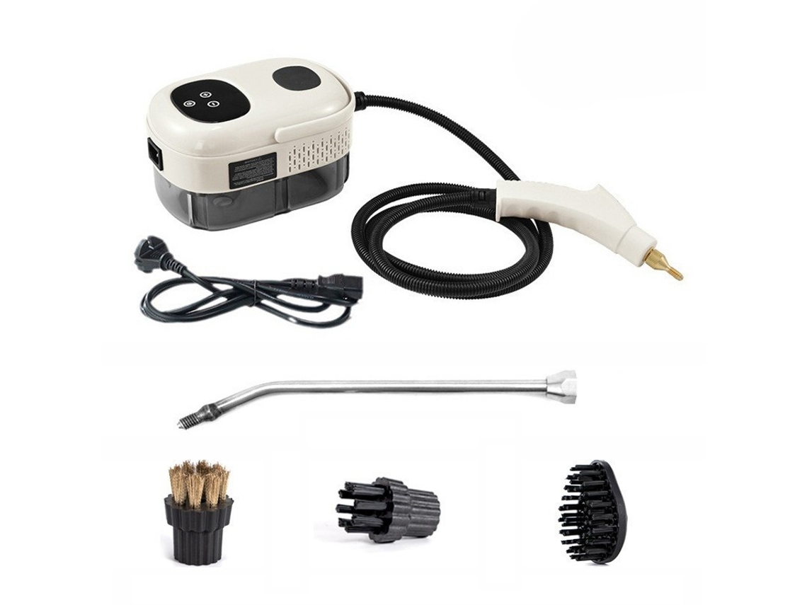 Limpiador A Vapor De Alta Temperatura Y Alta Presión De 2500 W Para Limpieza De Cocina Y Automóvil, Blanco Gertiz