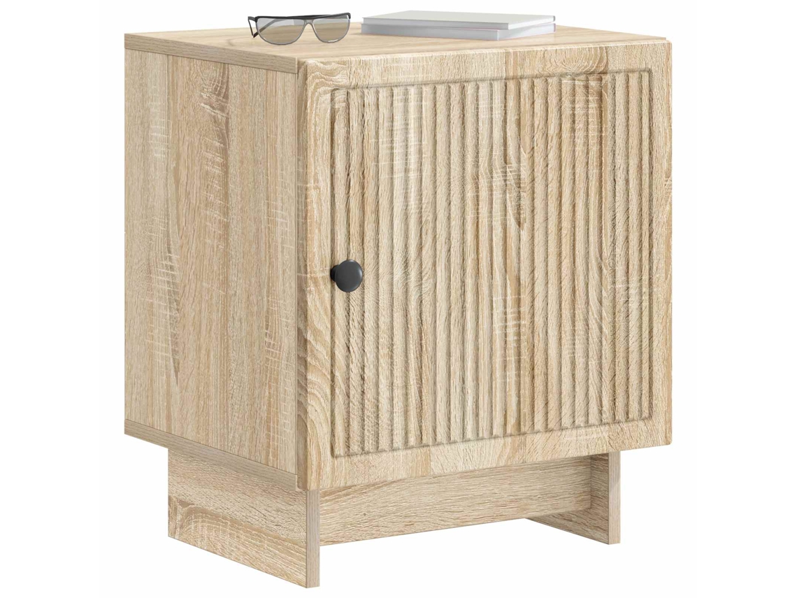 Maison Exclusive - Armario De Noche 2 Pcs Roble Sonoma 43 X 34,5 X 50 Cm