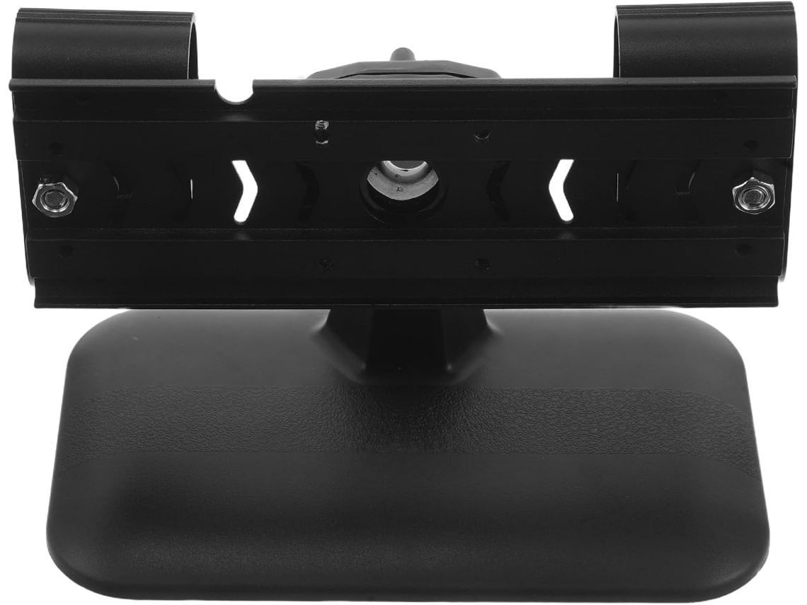 Soporte Para Espejo Retrovisor De Coche Negro, Aleación De Aluminio, Placa Trasera De Abs