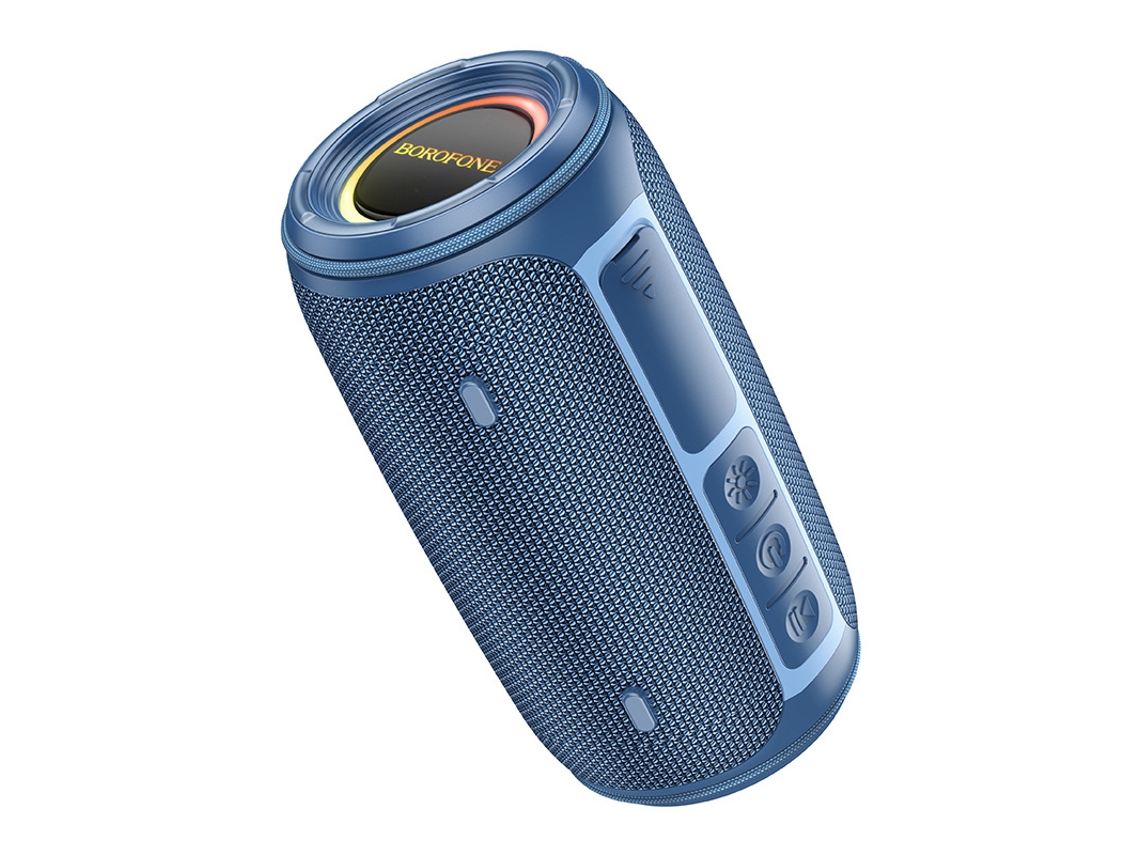 Altavoz deportivo inalámbrico Bluetooth MDUG con radio FM, Bluetooth, tarjeta TF, unidad flash USB y entrada auxiliar (azul)