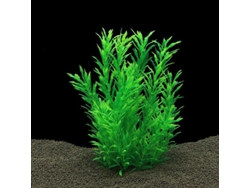Planta Artificial Grande De Plástico Para Acuario (verde)