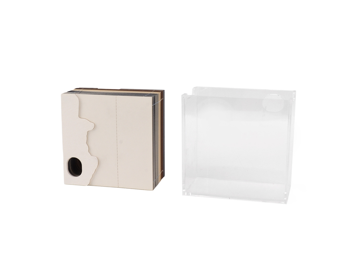 Bloc De Notas Con Forma De Castillo De Papel 3d Con Luz, Decoración Hecha A Mano, Bloc De Notas, Regalo Elegante
