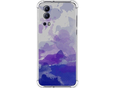 Carcasa Vivo Y72 5G TUMUNDOSMARTPHONE Acuarela 09 Multicolor