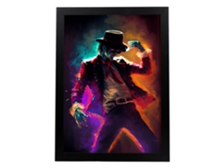 Póster NACNIC Michael Jackson Dancing Pixar Style Dynamic Figura D. Estampados de Arte de Pared Estético para el Diseño de Dormitorio O Sala de Estar.