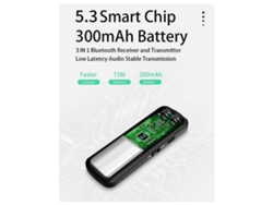Receptor y transmisor de audio Bluetooth 5.3 3 en 1 de Rosewell