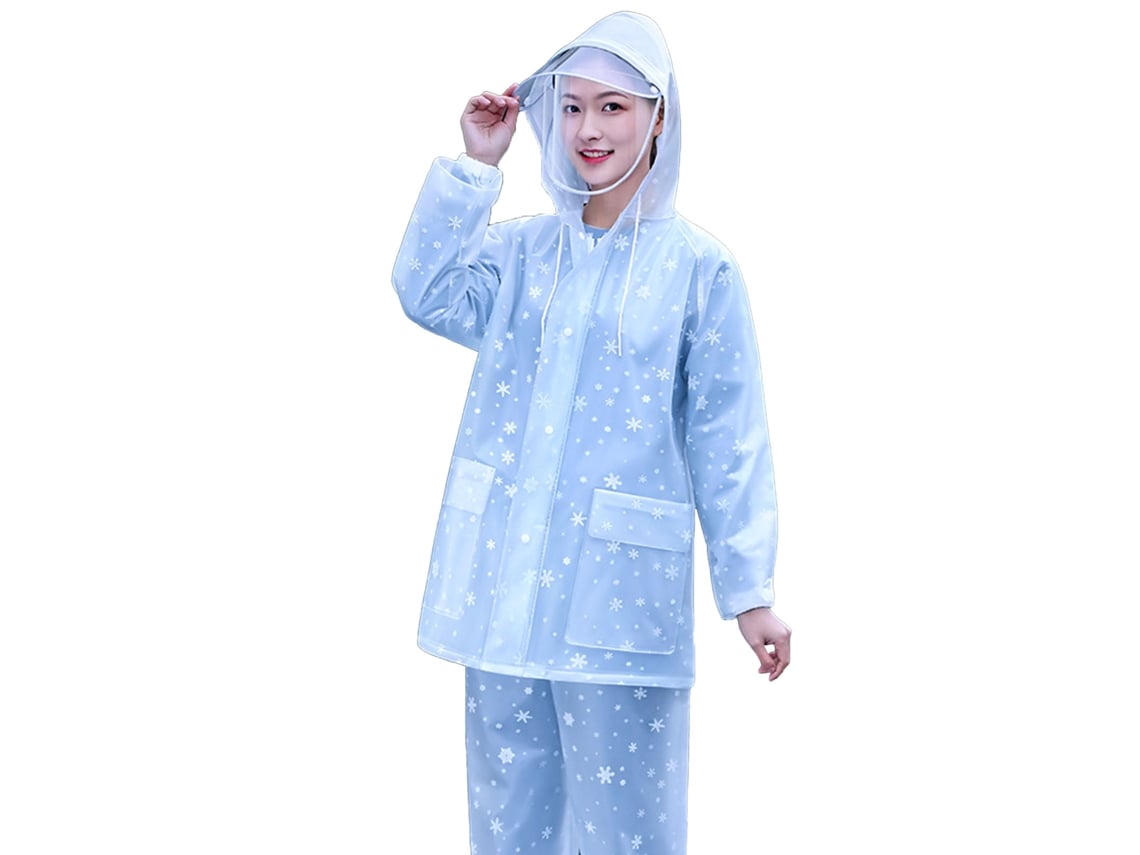 Chubasquero Para Adultos, De Pvc, Impermeable, Para Todo El Cuerpo, Para Ciclismo, Para Hombres Y Mujeres, Para Exteriores, Verano, Con Patrón De Cop